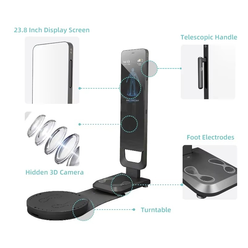 Nutrition In Fitness - Analizzatore di nutrizione per scanner corporeo
