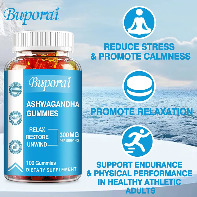 Ashwagandha Extract Root - Caramelle gommose all'ashwagandha - Riducono lo