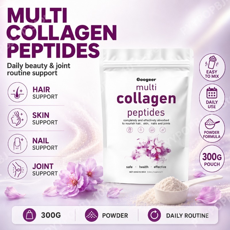 Collagen Peptide Powder - Polvere di Peptidi di Collagene 300g,