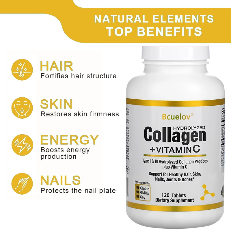 bcuelov Peptidi di collagene i - Collagen Peptide Powder recensione e prezzo