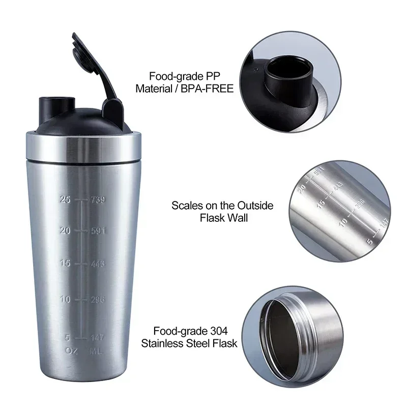 Shaker per Proteine in Acciaio - Nutrition In Fitness recensione e prezzo