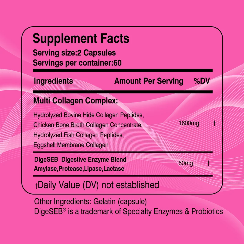 Capsule complesse di collagene - Collagen Peptide Powder recensione e prezzo