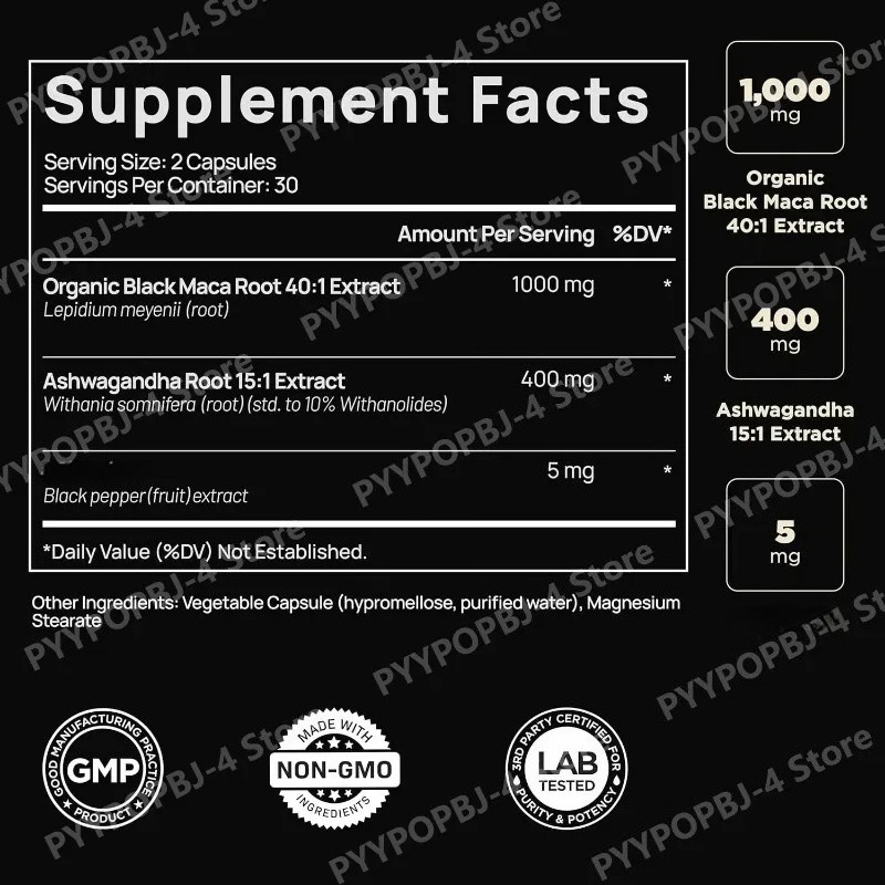 Estratto di Radice di Maca Ner - Ashwagandha Extract Root recensione e prezzo