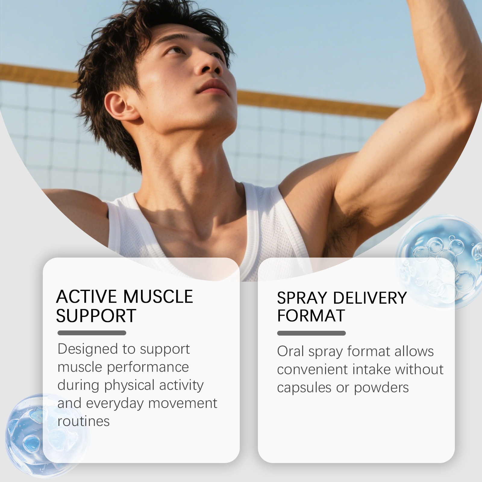Spray per la Crescita Muscolar - Fitness Nutrition Energy recensione e prezzo