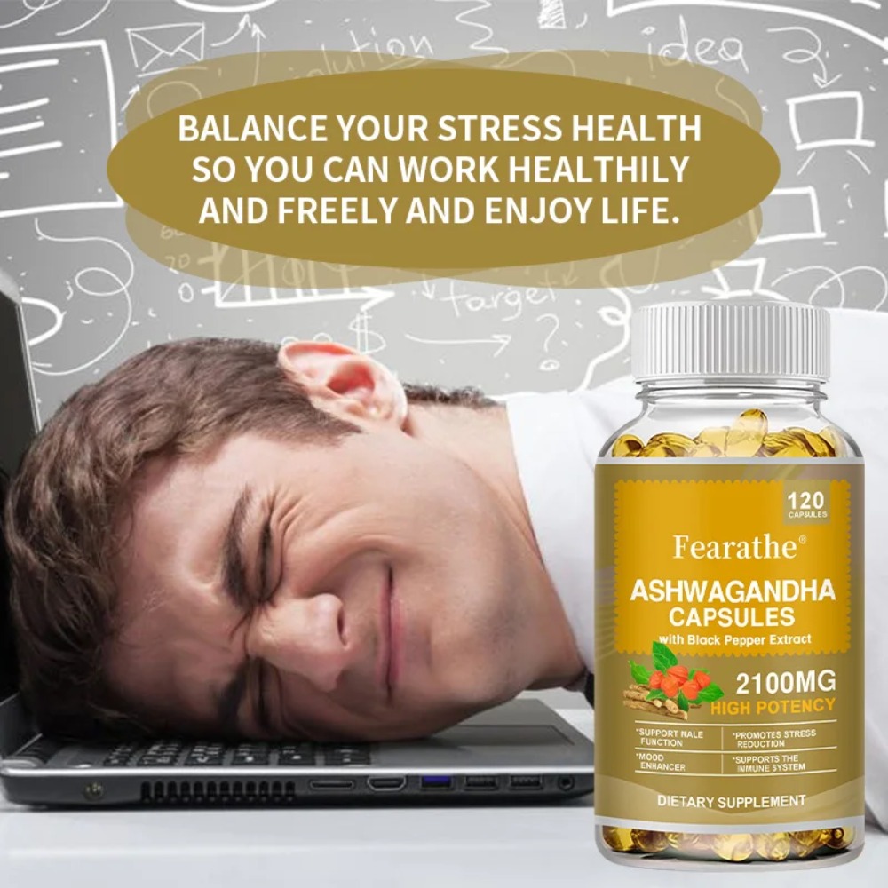 Capsule di Ashwagandha 2100mg, - Ashwagandha Extract Root recensione e prezzo