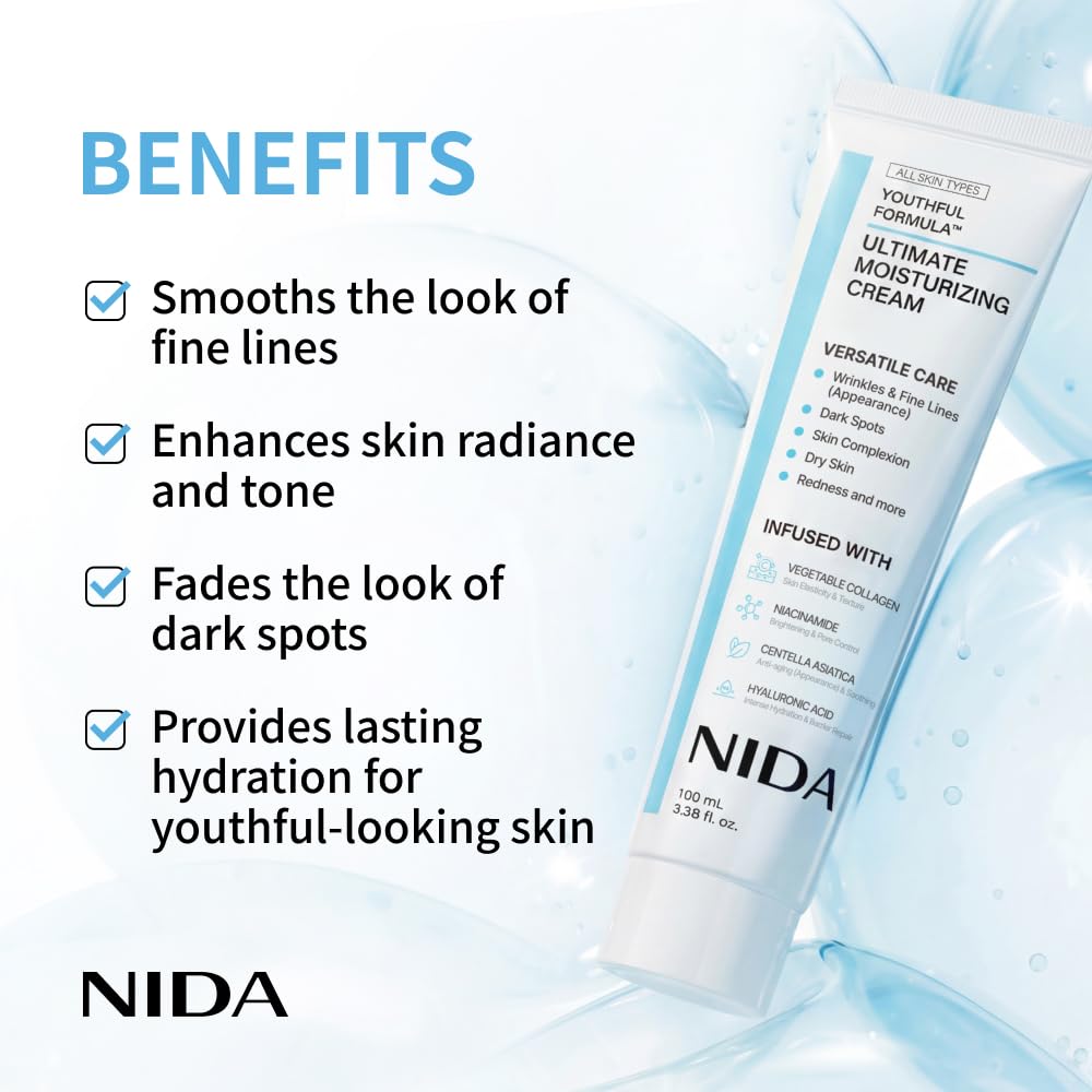 Crema Idratante NIDA + Crema S - Collagen Peptide Powder recensione e prezzo