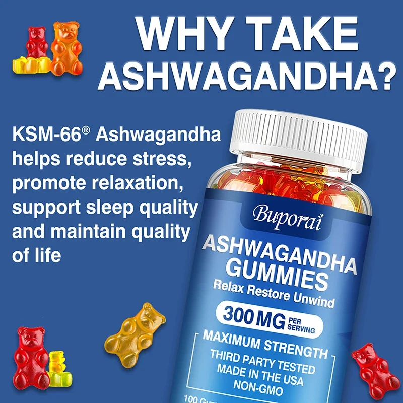 Caramelle gommose all'ashwagan - Ashwagandha Extract Root recensione e prezzo
